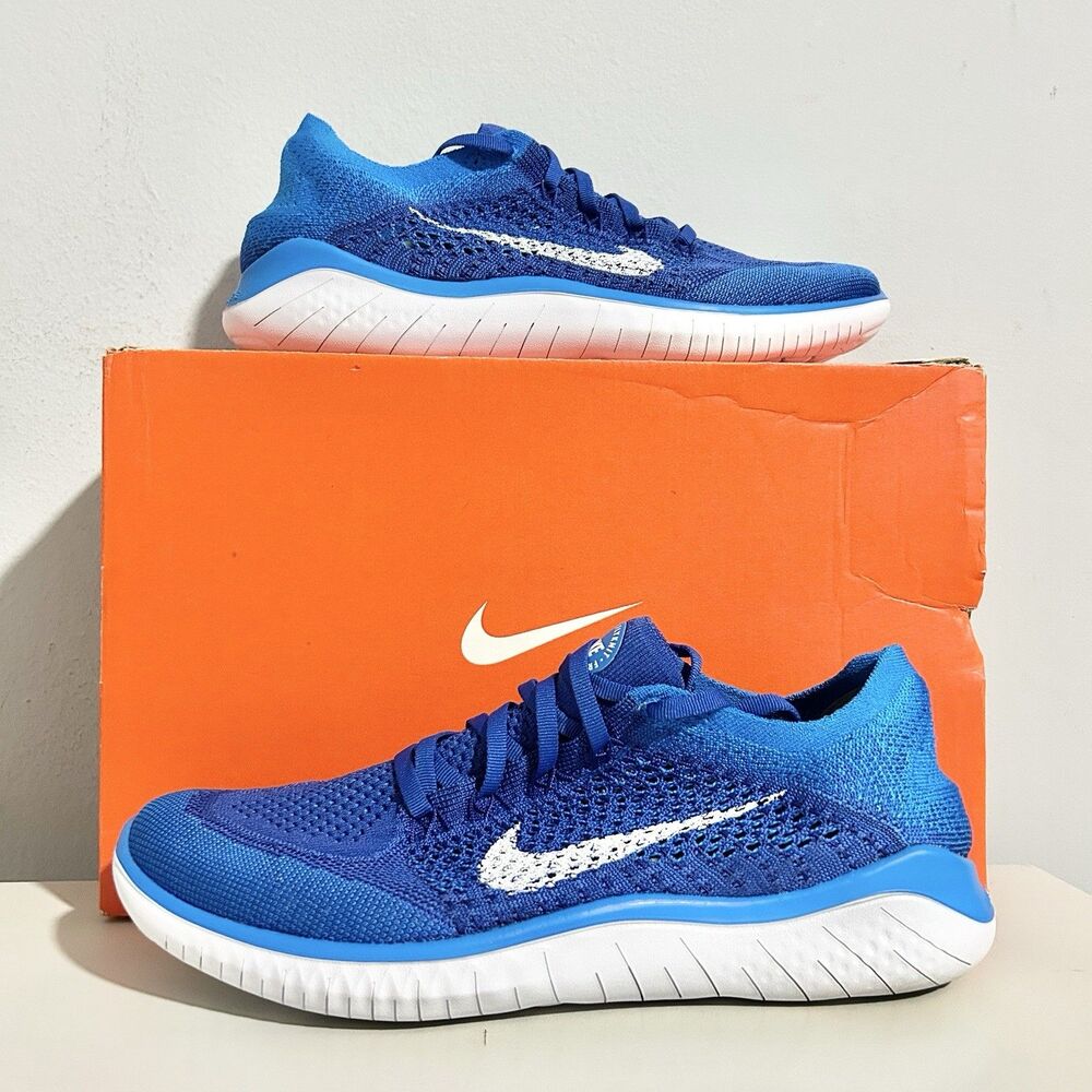 Nike Free RN Flyknit 2018 “Game Royal” Men’s Size 9 Lifestyle Running Shoes